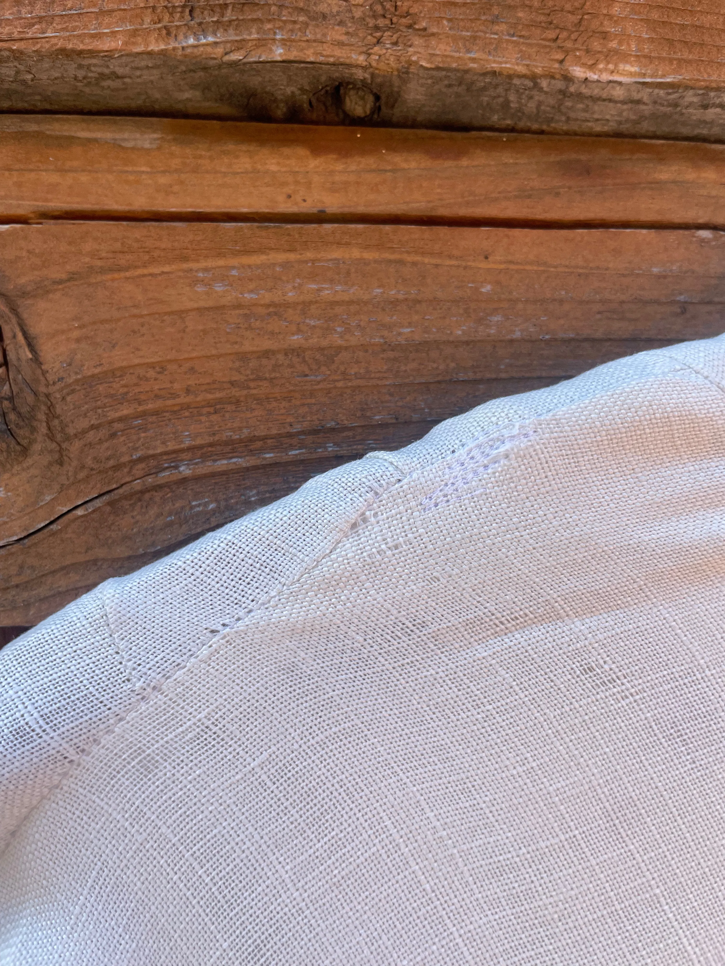 1930s Saks Fifth Avenue Linen Open Front Beach Duster
