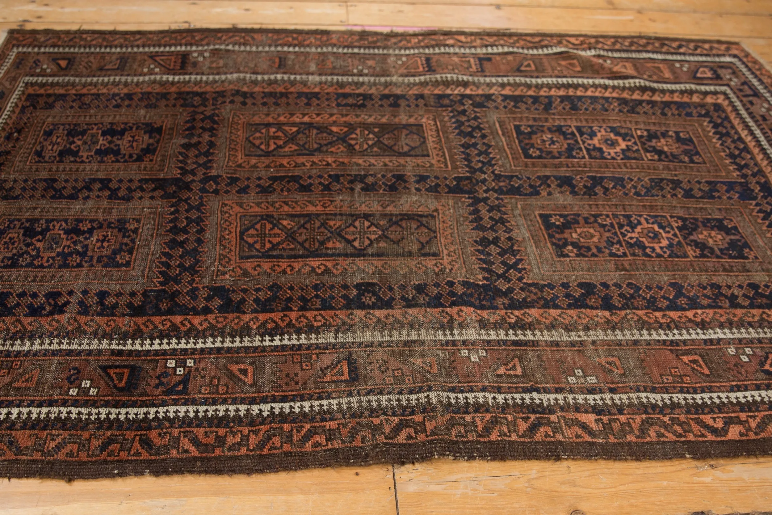 4x6.5 Vintage Belouch Rug