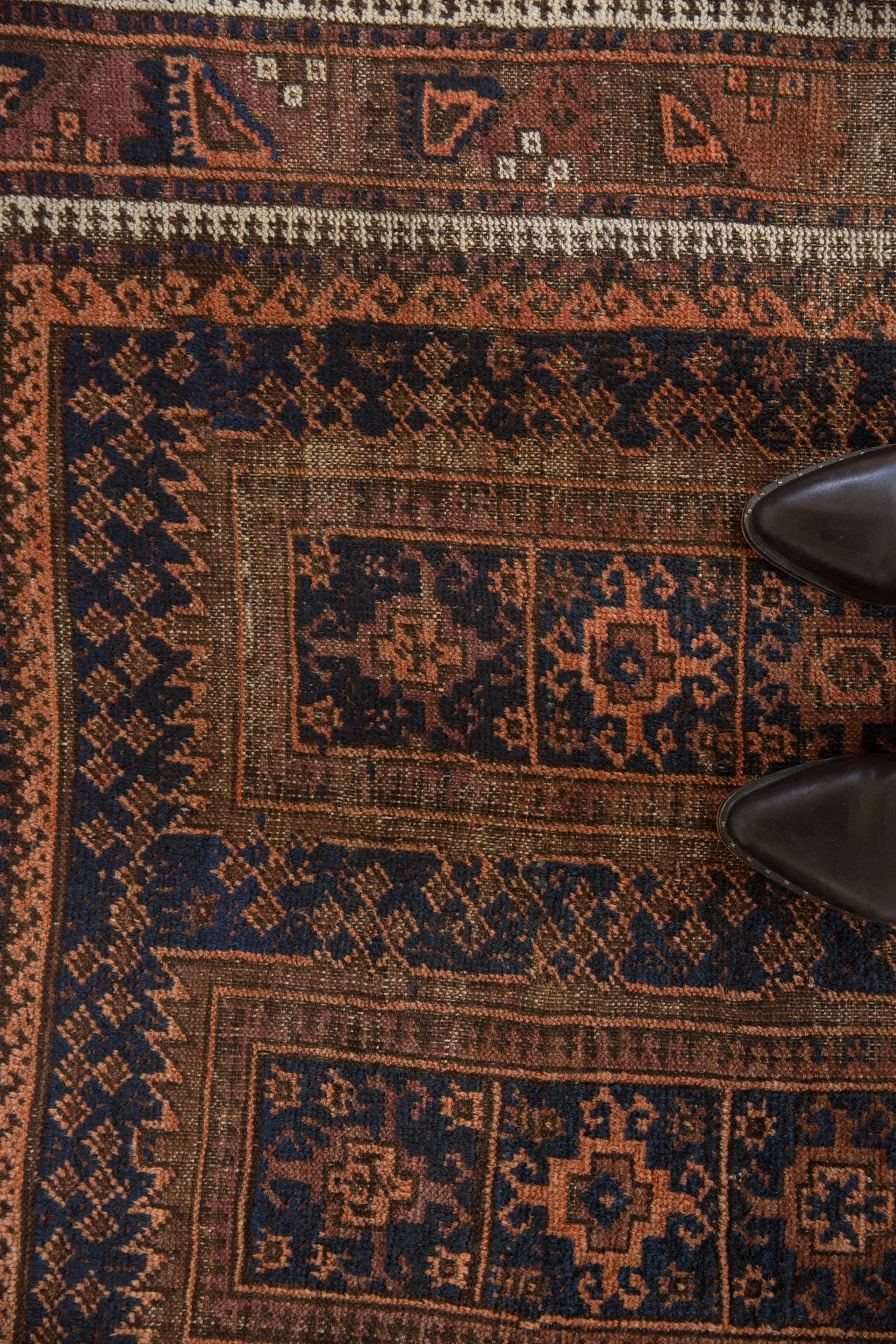 4x6.5 Vintage Belouch Rug