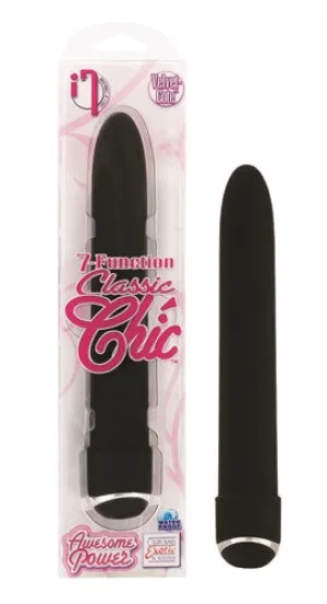 7 Function Classic Chic 6in Black Vibe
