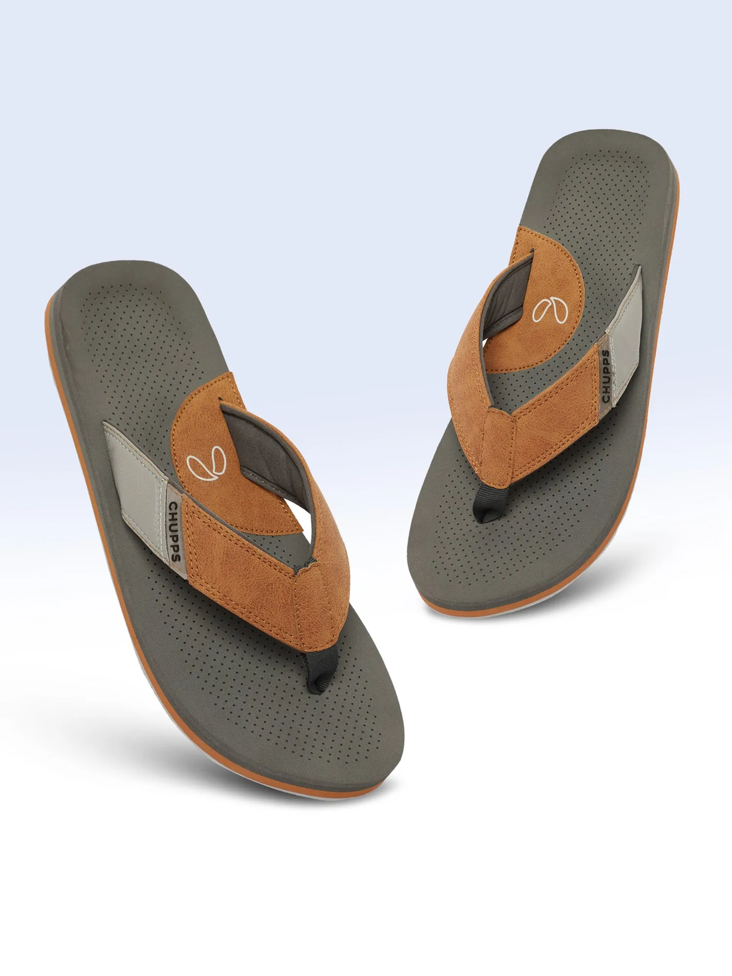 Airflow Grey Brown V-Strap