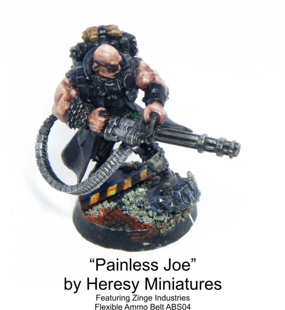 Ammo Belt Linked Block (Small) - Sprue of 6