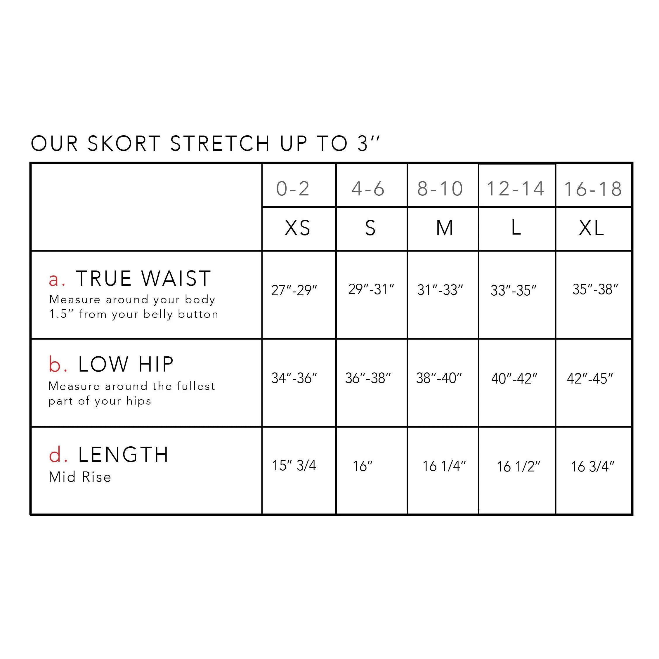 Anatomie Suzzette Skort