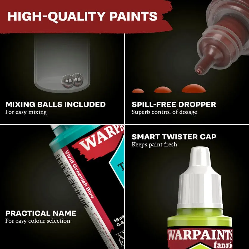 Army Painter Warpaints Fanatic 17ml - Crystal Blue
