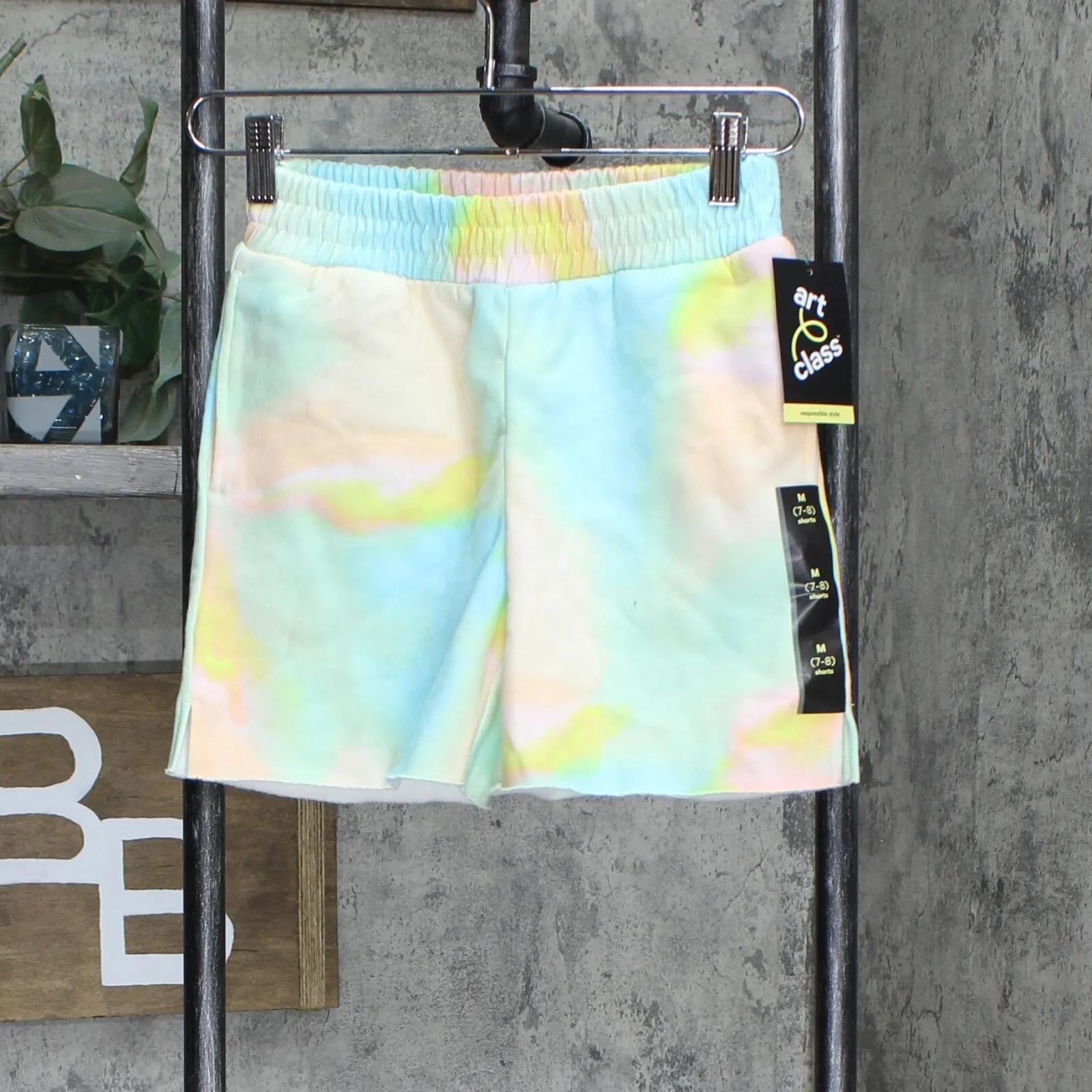 Art Class Kids Fleece Pull On Shorts Multicolor M