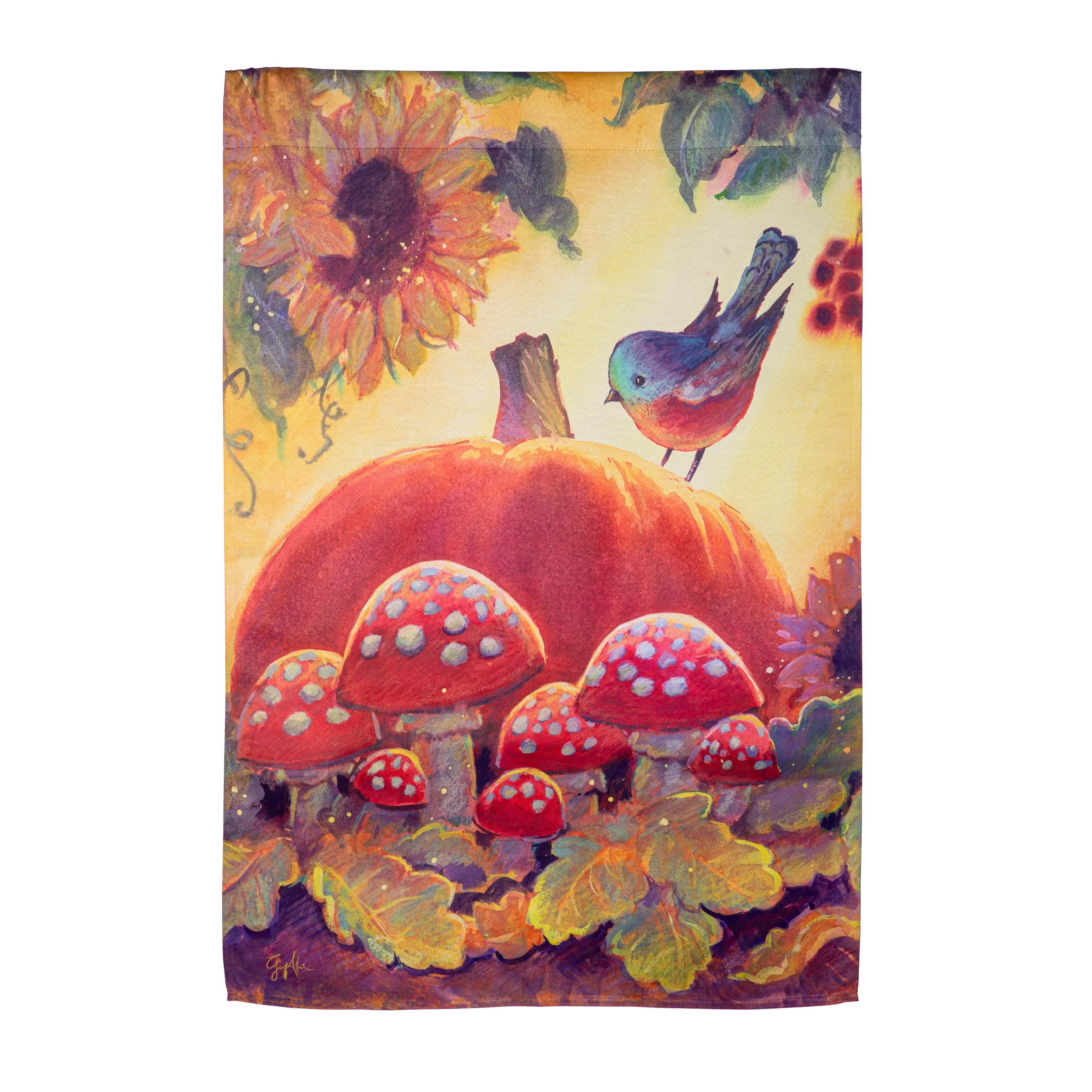 Autumn Light Suede House Flag,13s12278