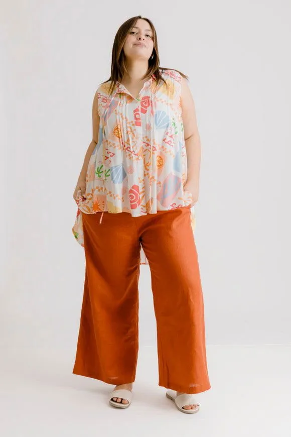 Bella Top - Amalfi Print