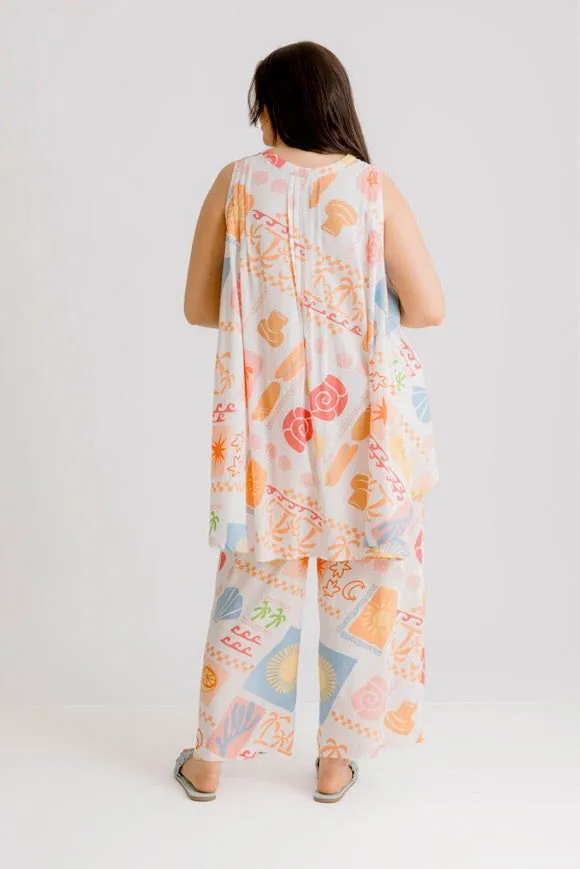 Bella Top - Amalfi Print