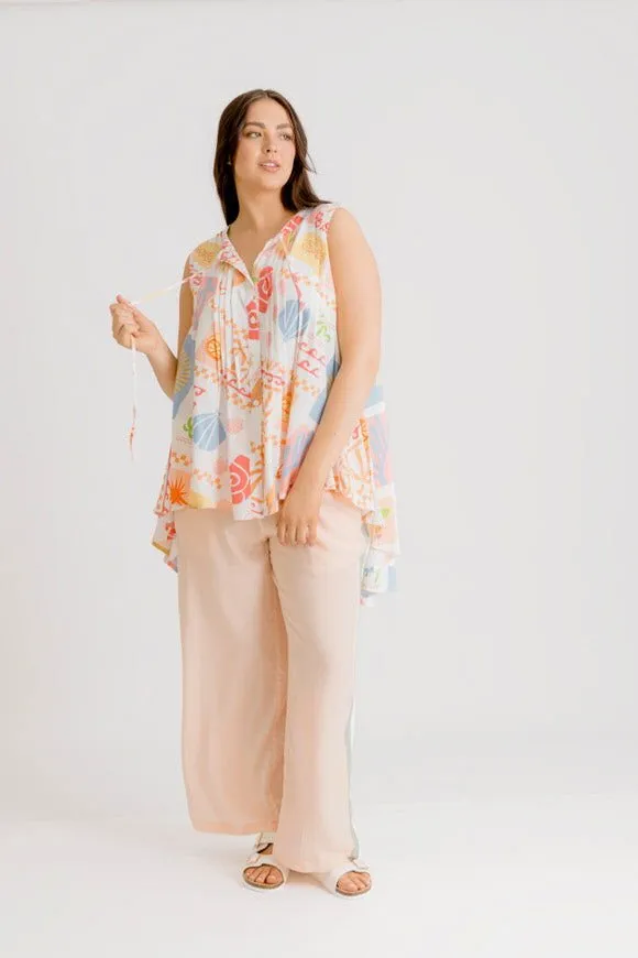Bella Top - Amalfi Print