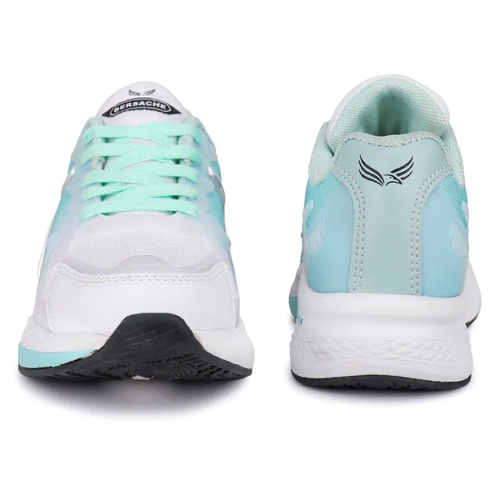 Bersache Sneaker Loafers Casual with Extra comfort Sneaker for Women White-9118