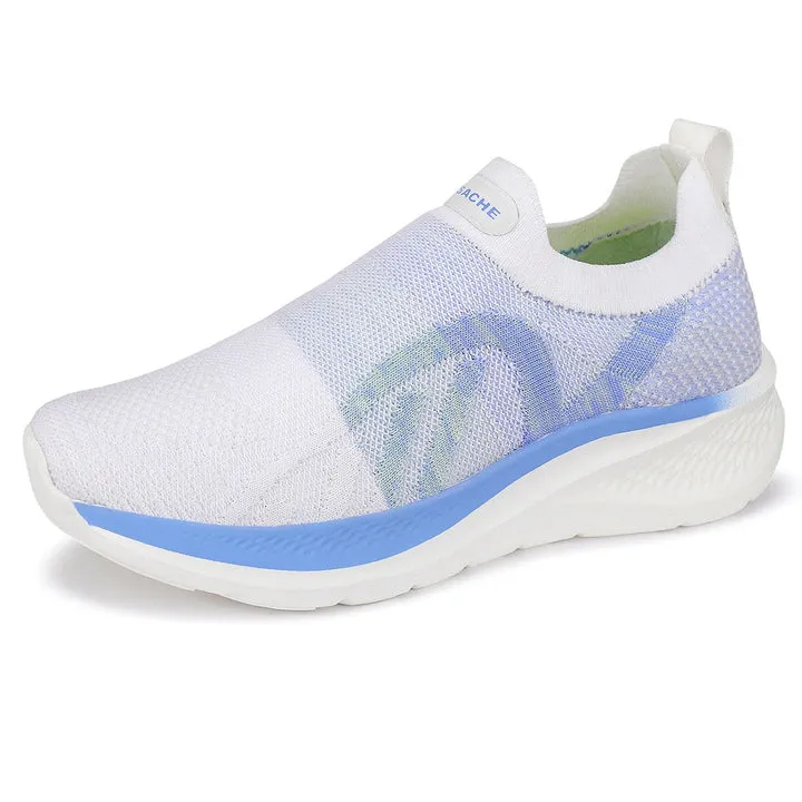 Bersache  Sneaker Loafers Casual with extra comfort Sneakers for Women  White-9119