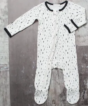 Bestaroo Indigo Falling Feathers Footie