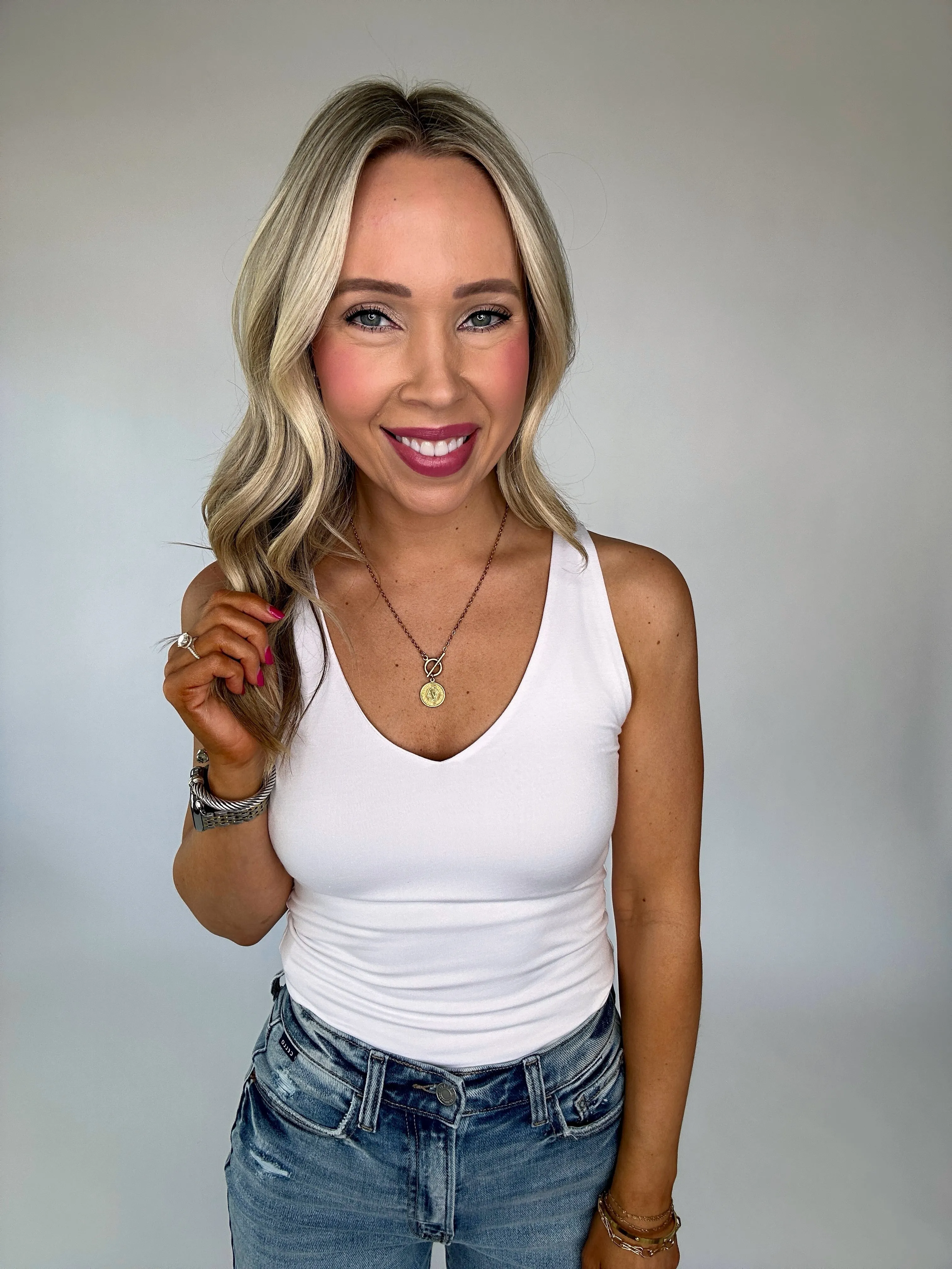 Better Than Ever Basic Tank - White