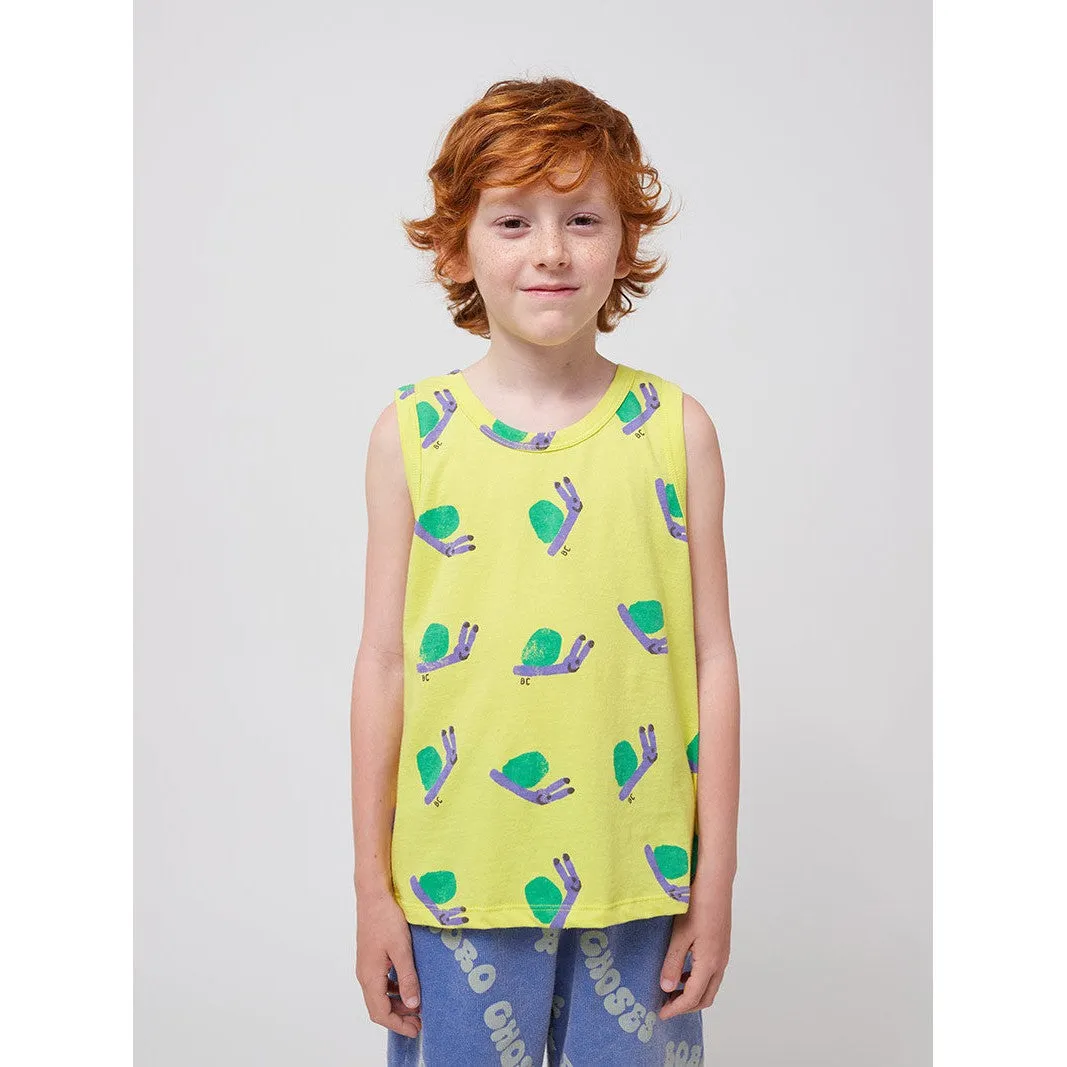 Bobo Choses - Funny Snail all-over tank top