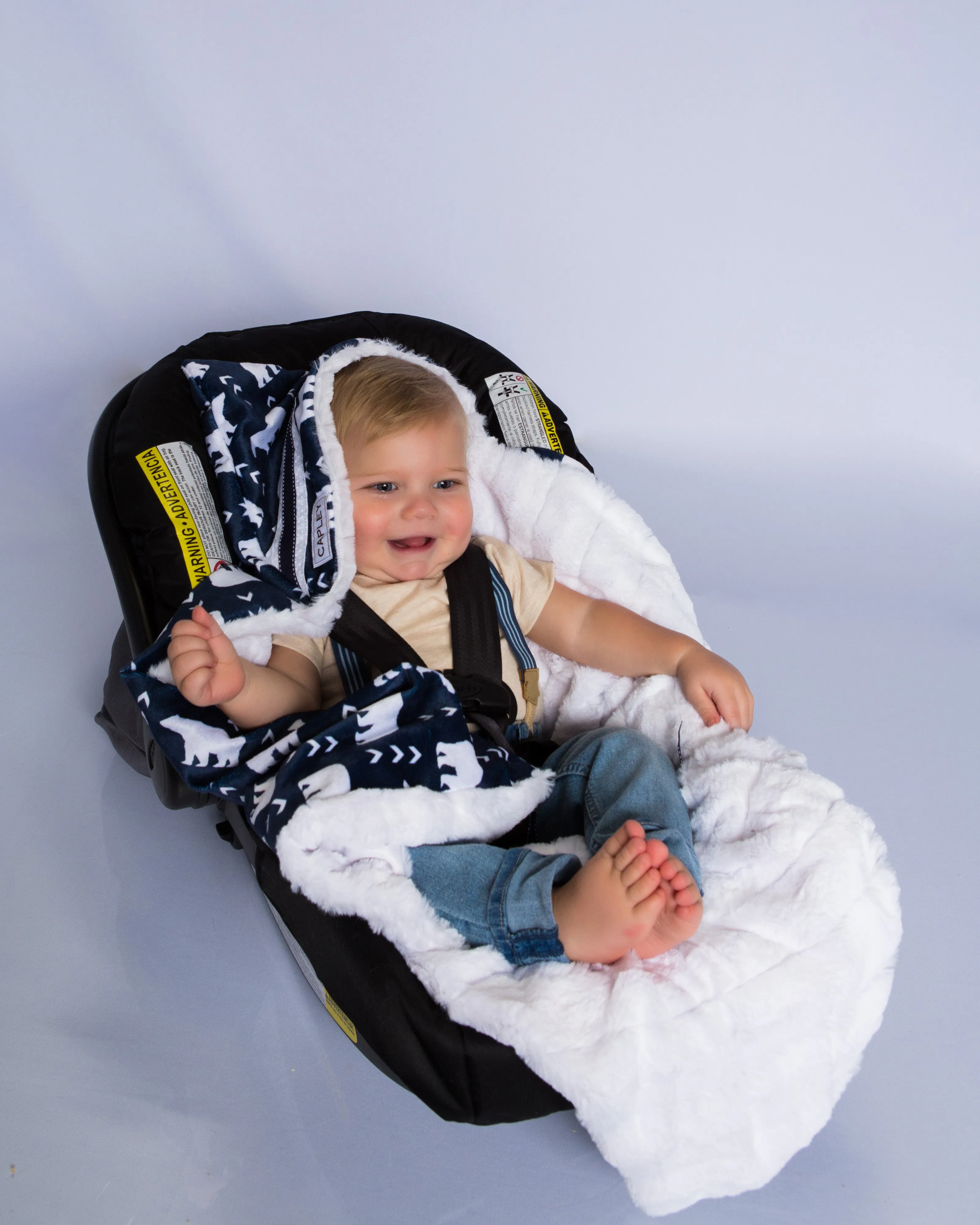 Brock the first multi functional baby blanket