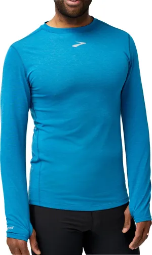 Brooks High Point Long Sleeve Mens Running Top - Blue