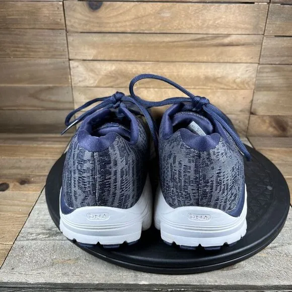Brooks Mens Size 9.5 Signal Blue Lace Up Athletic Casual Running Shoes