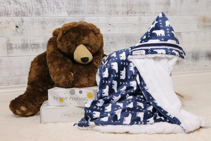 Bryan the first multi functional baby blanket