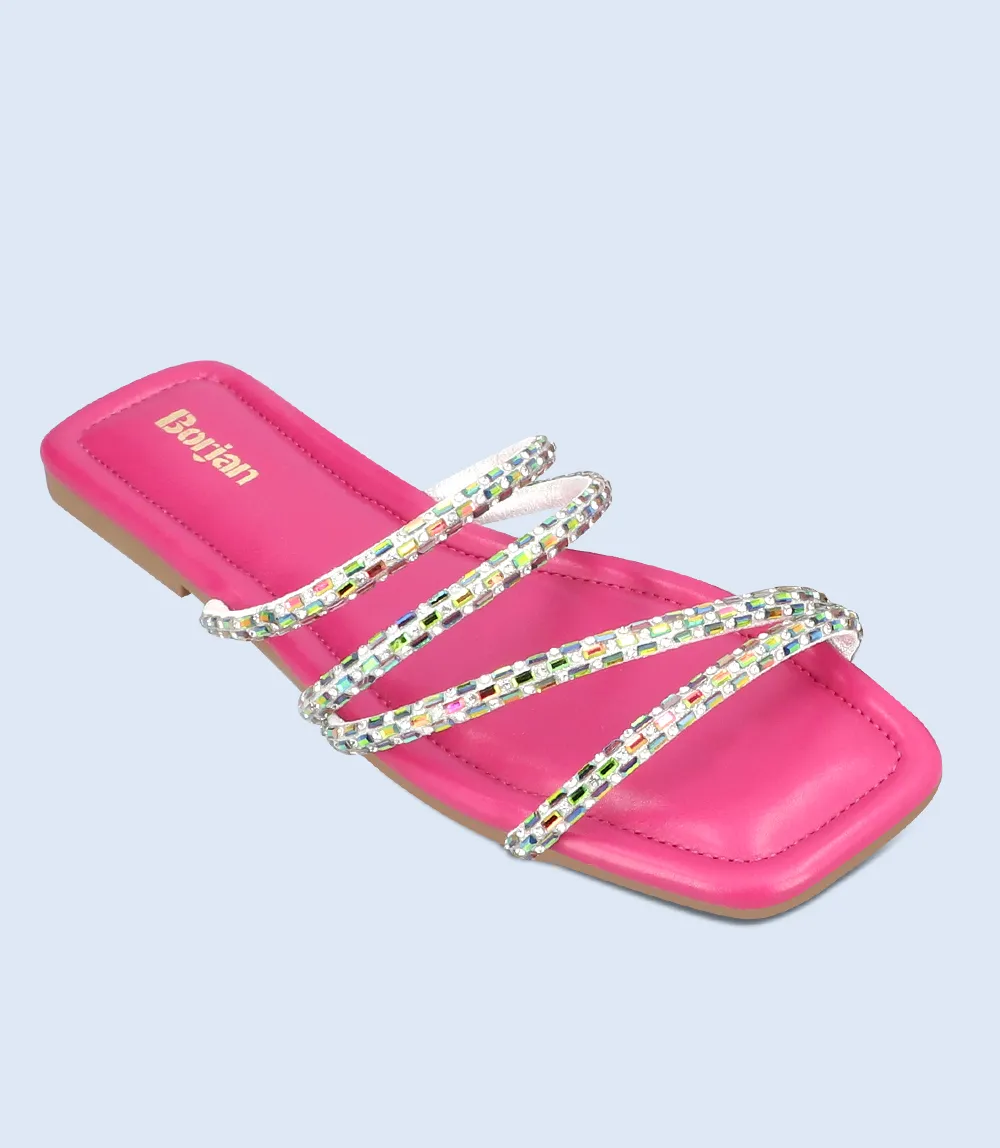 BW10002-MAGENTA-Women Slipper