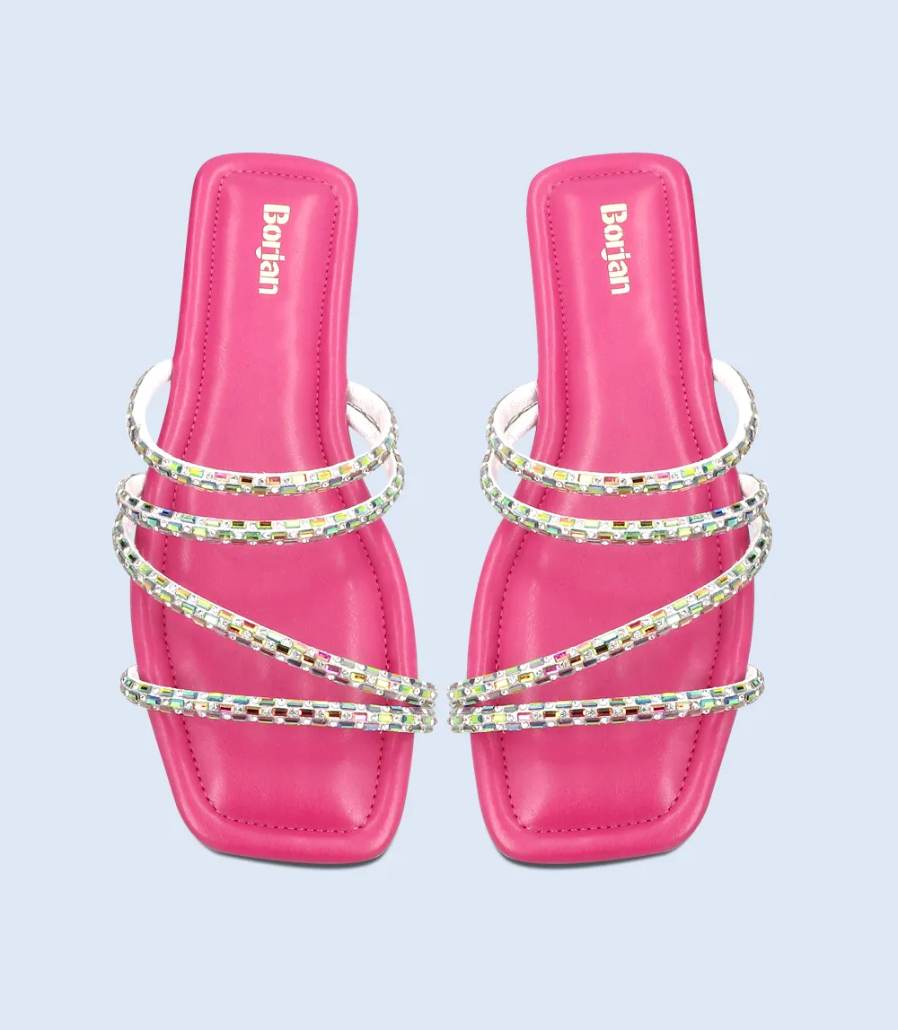 BW10002-MAGENTA-Women Slipper