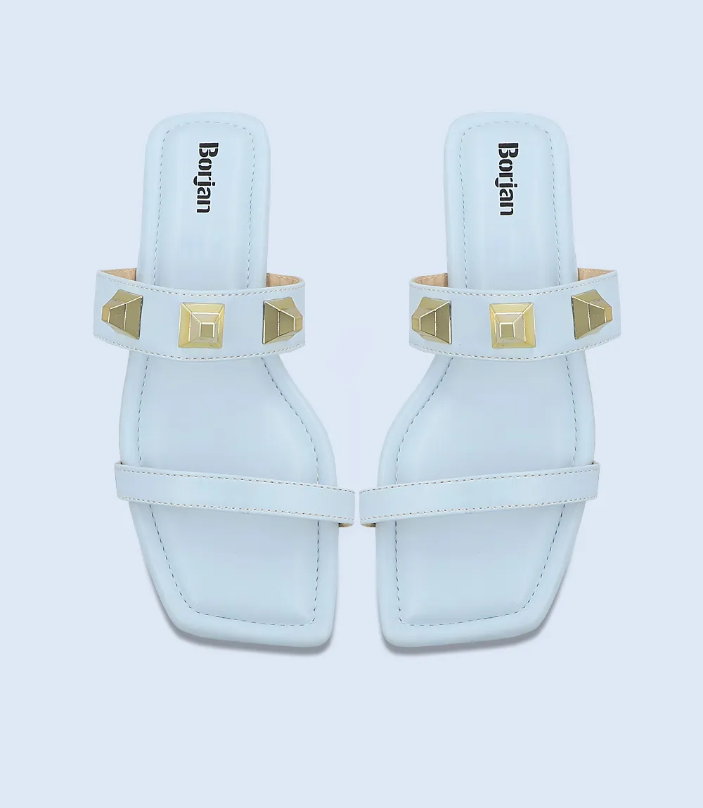 BW10018-LIGHT BLUE-Women Slipper