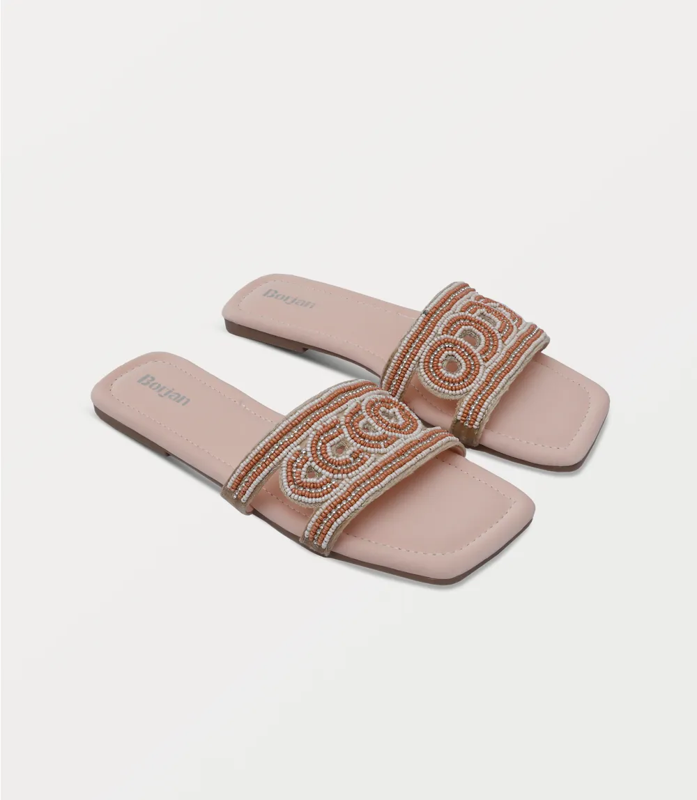 BW10448-PINK-Women Slipper