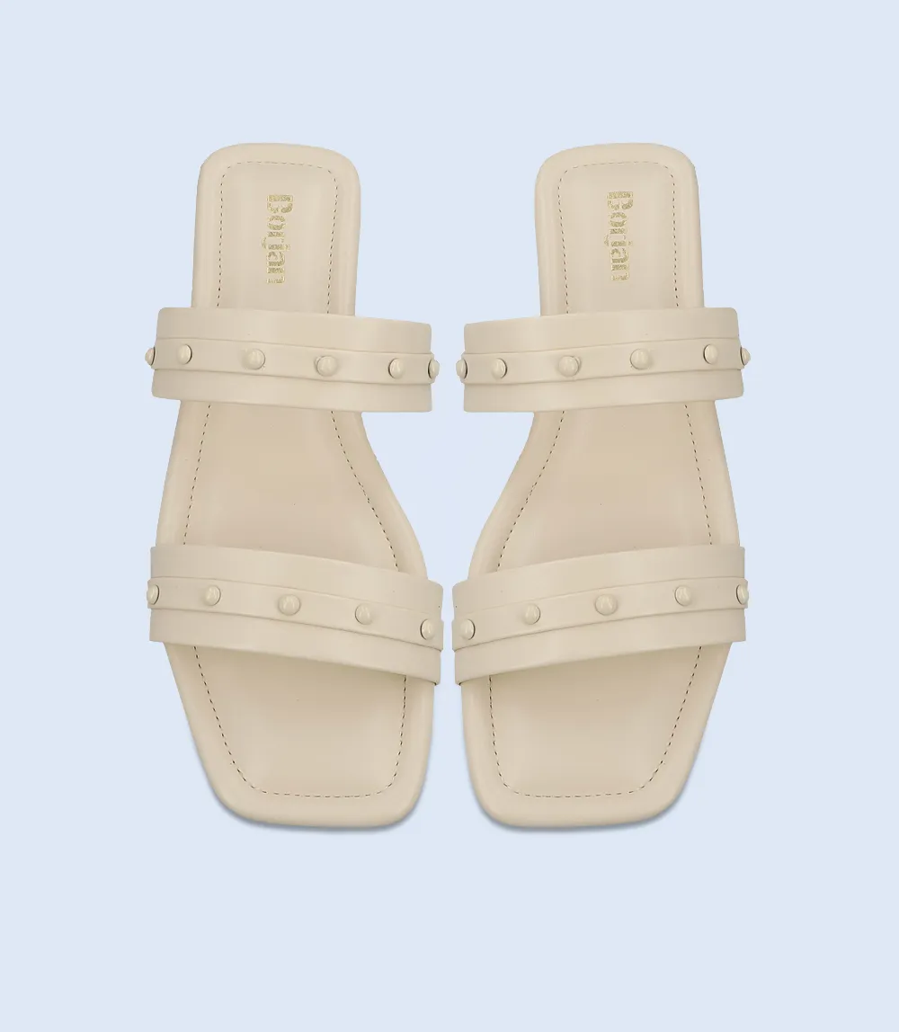 BW6645-FAWN-Women Slipper