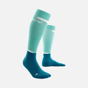 Cep The Run Compression 4.0 Women's Tall Socks -Ocean/Petrol