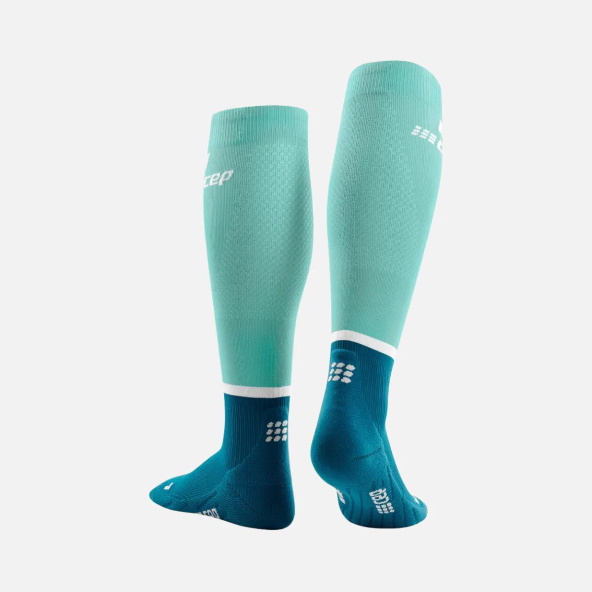 Cep The Run Compression 4.0 Women's Tall Socks -Ocean/Petrol