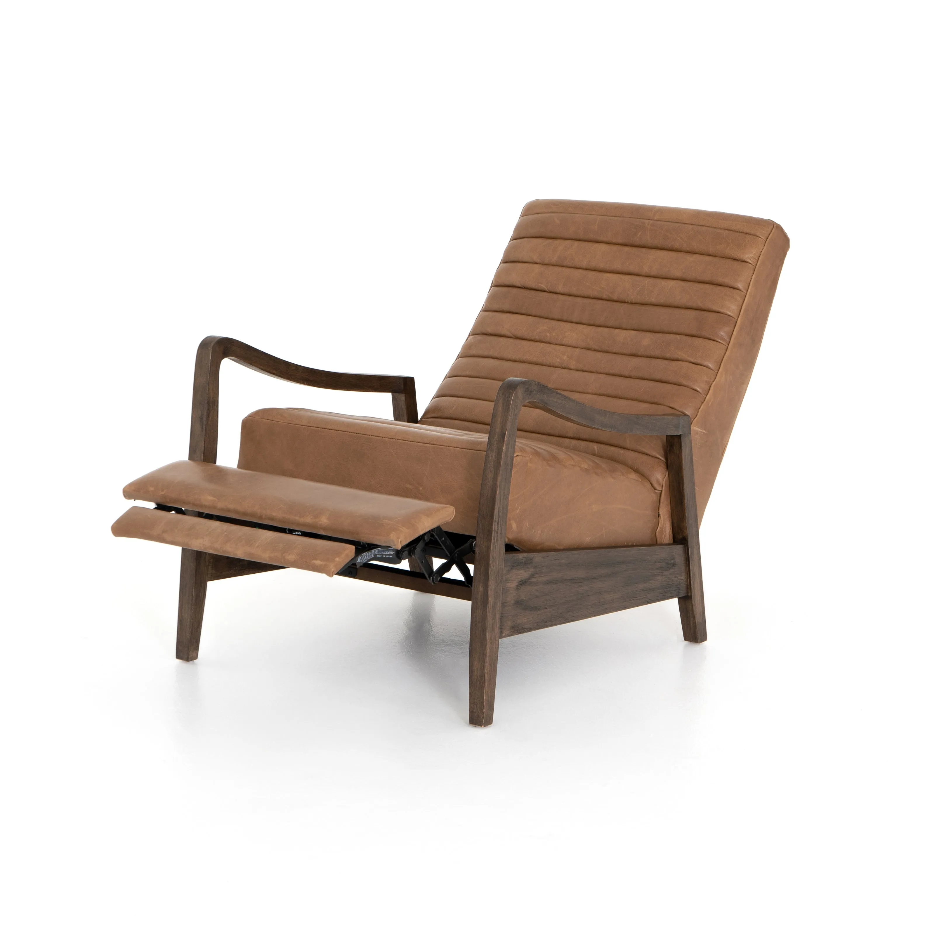 Chance Leather Recliner, Dakota Warm Taupe