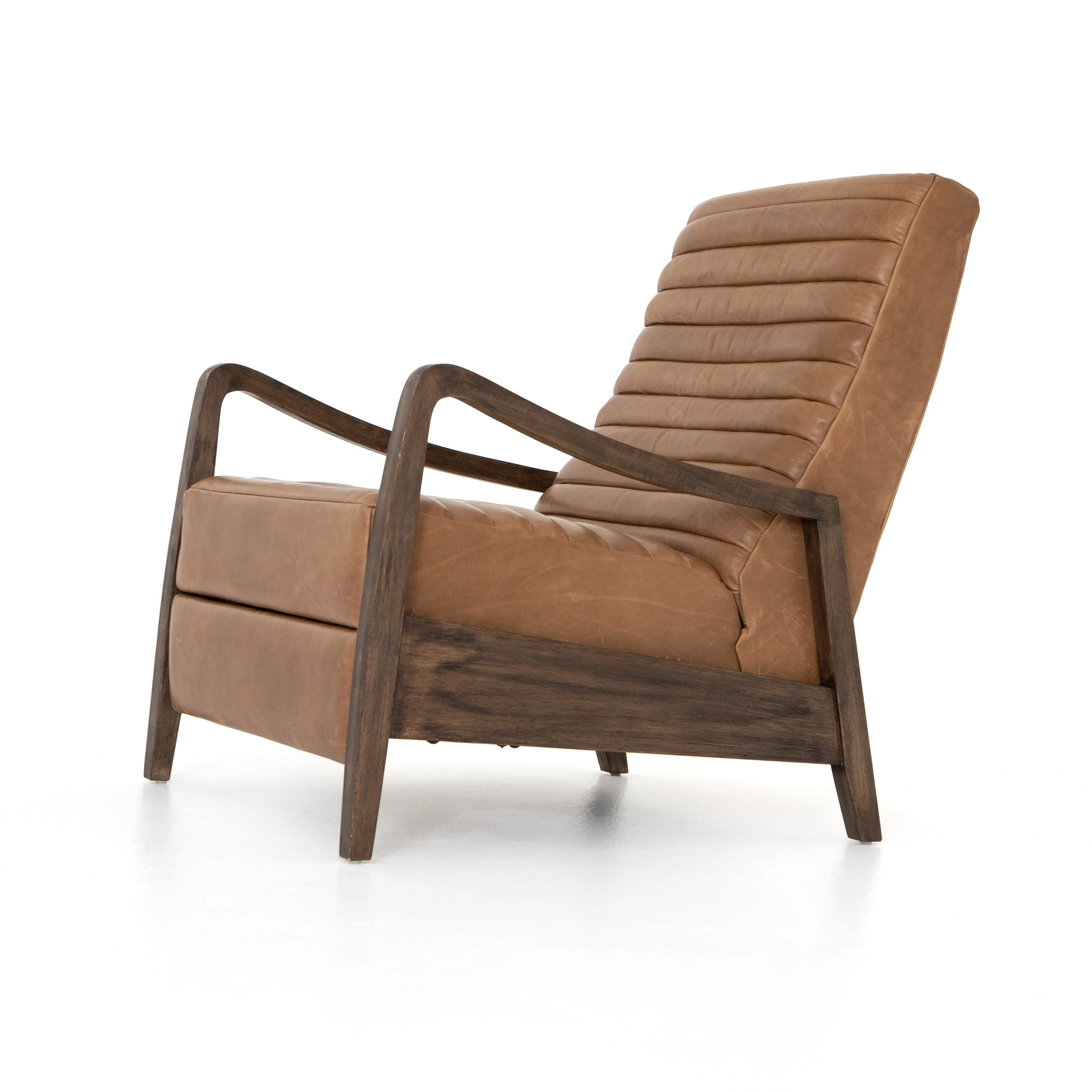 Chance Leather Recliner, Dakota Warm Taupe