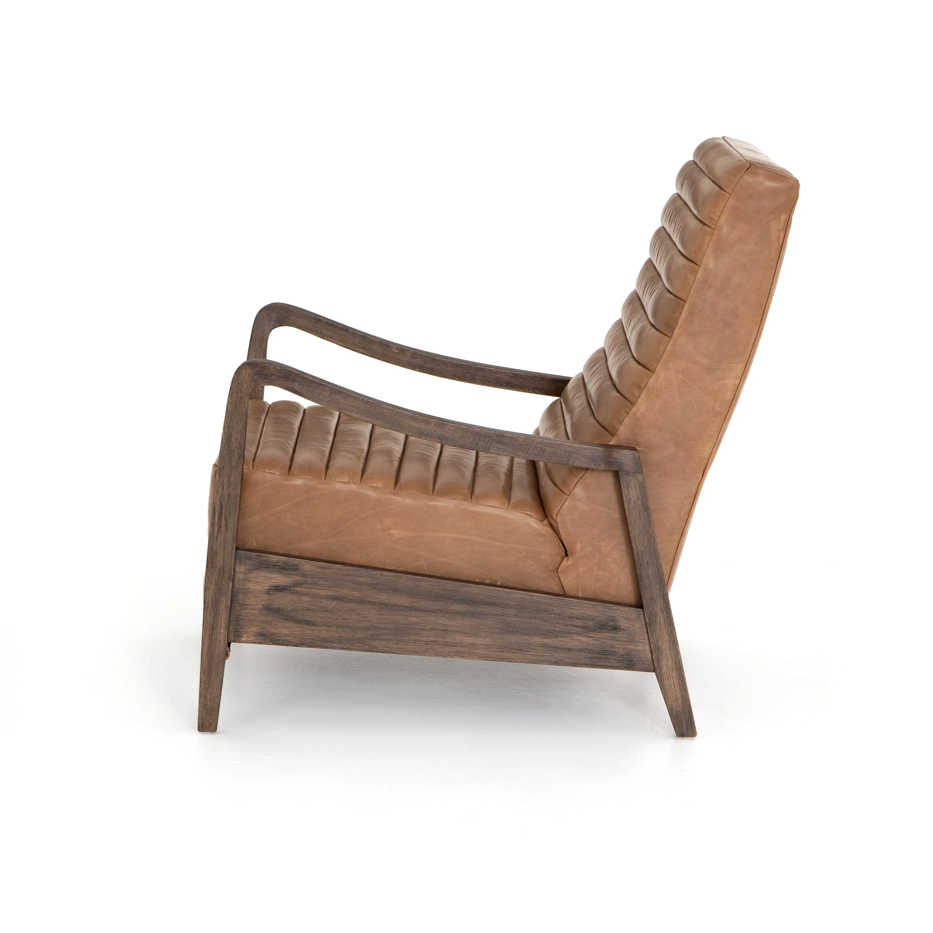 Chance Leather Recliner, Dakota Warm Taupe