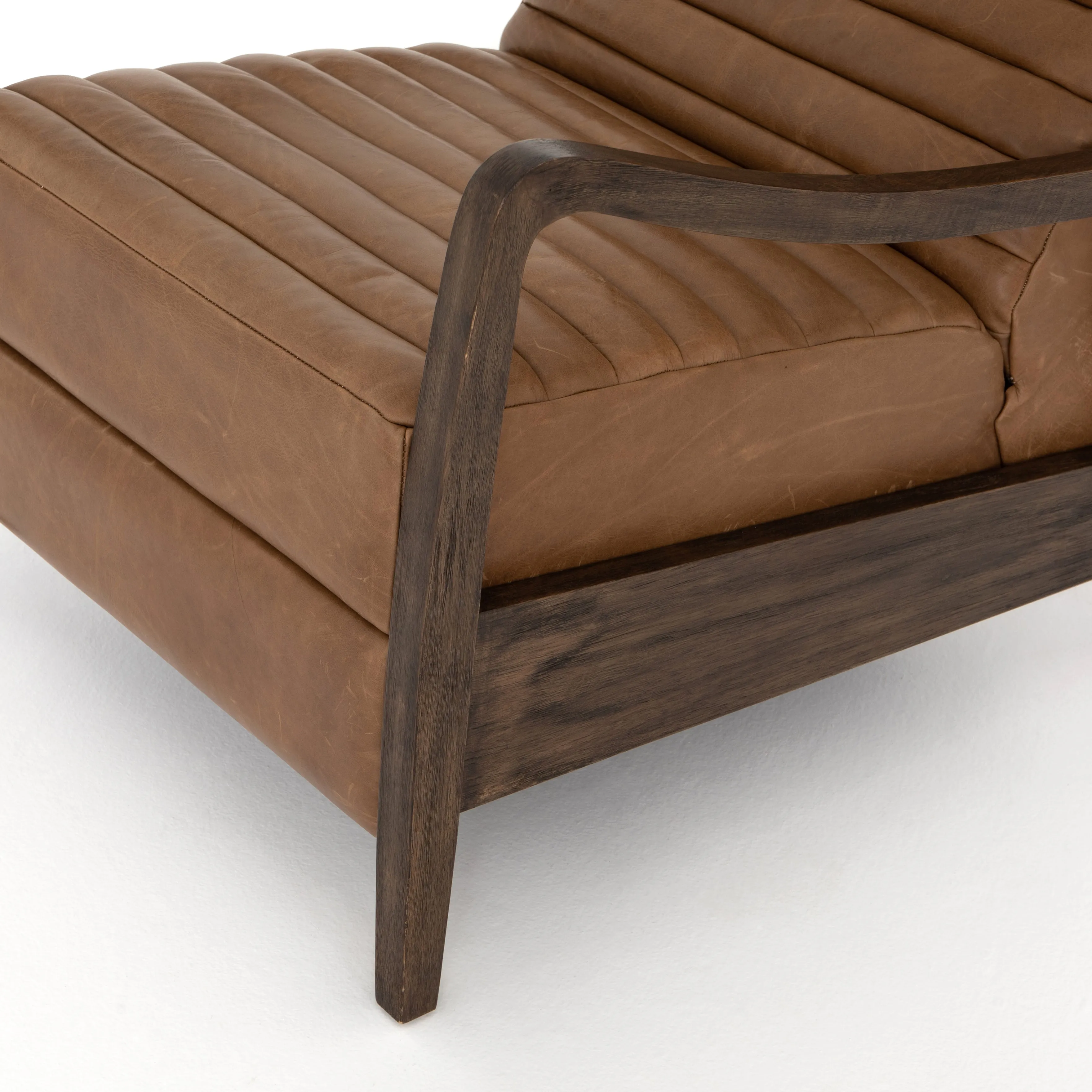 Chance Leather Recliner, Dakota Warm Taupe