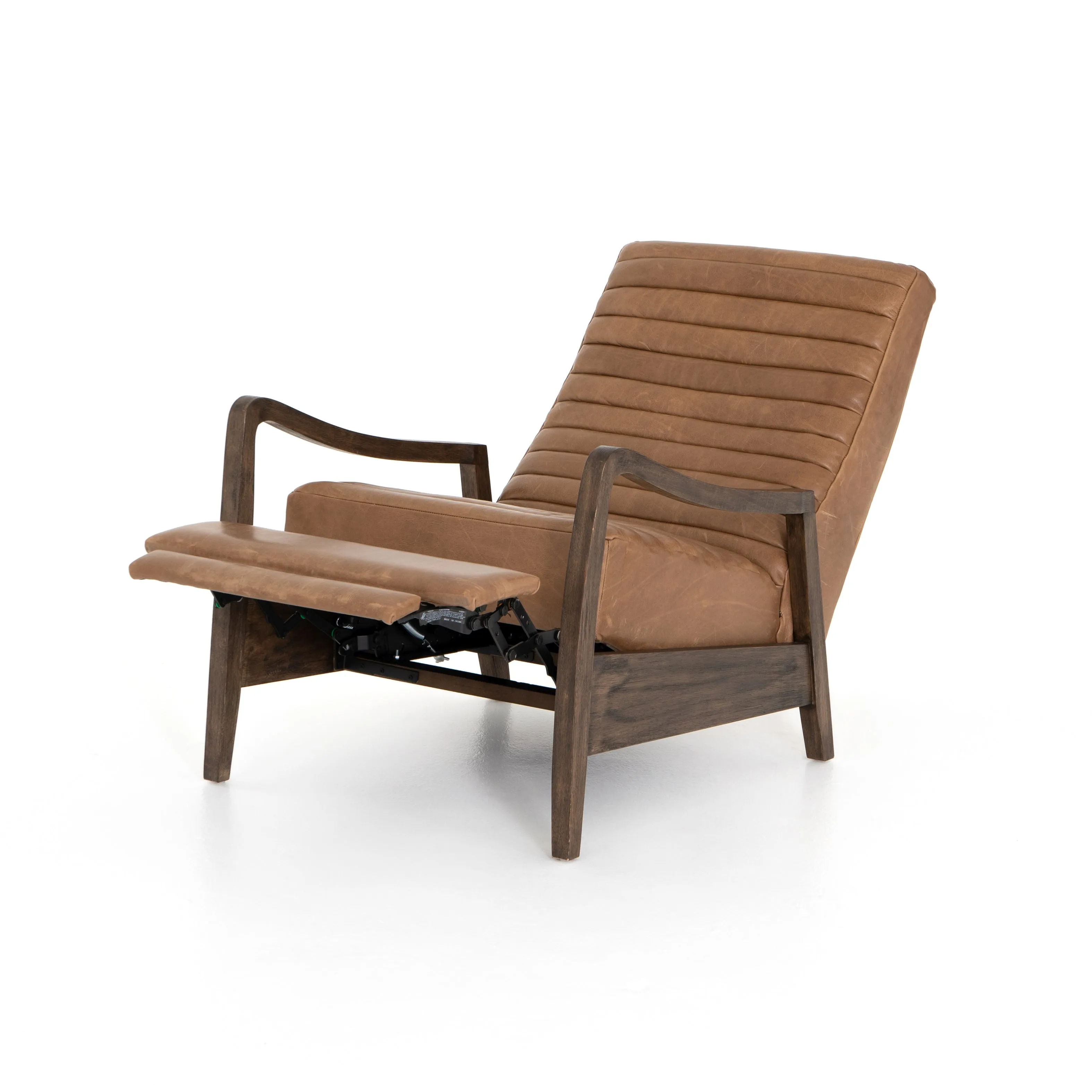 Chance Leather Recliner, Dakota Warm Taupe