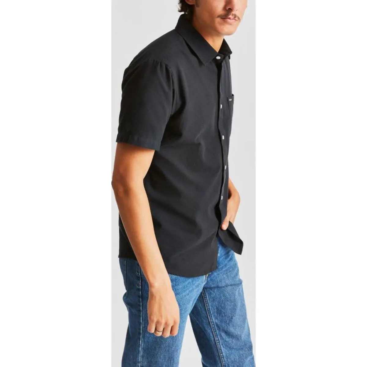 Charter Oxford S/S Woven - Off White