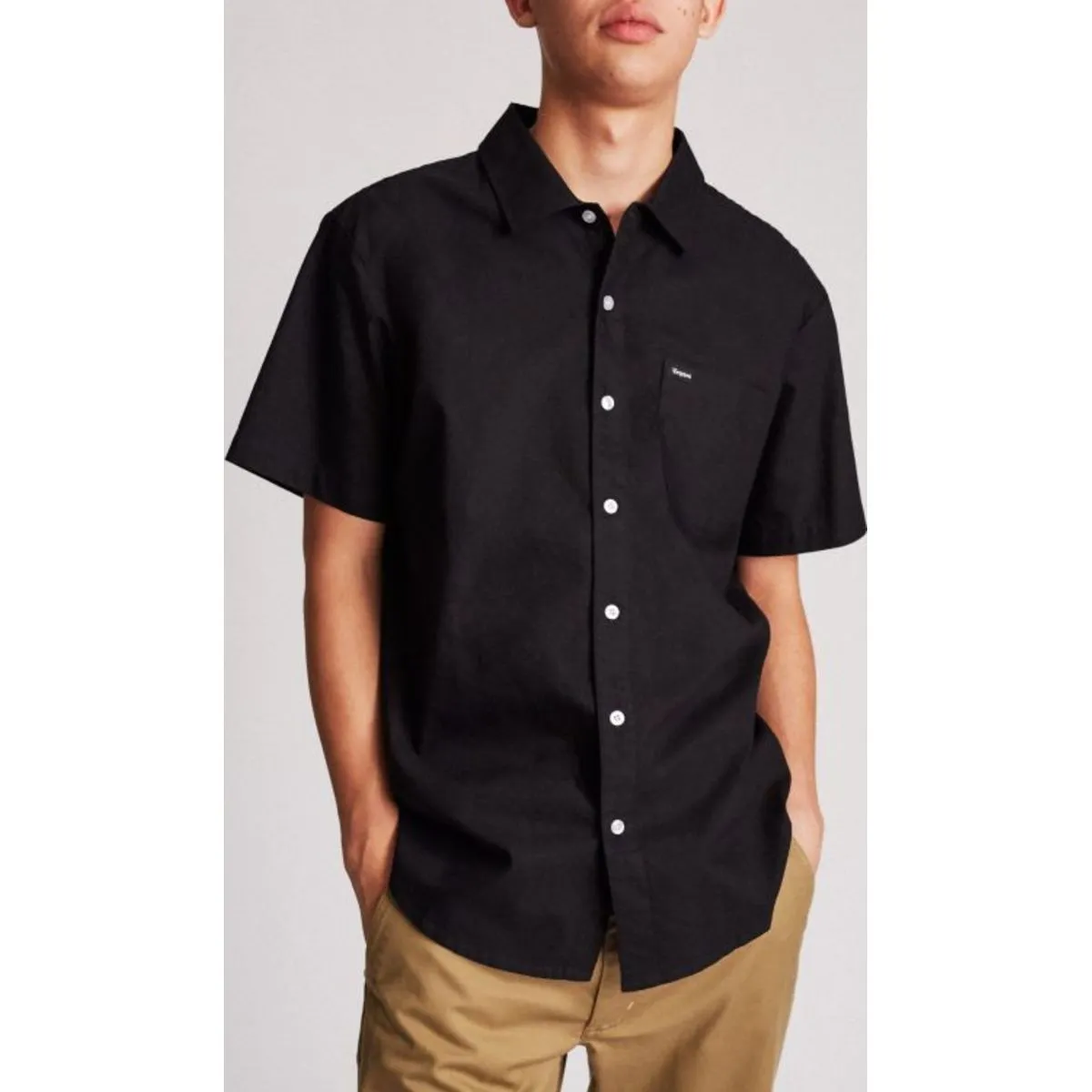 Charter Oxford S/S Woven - Off White