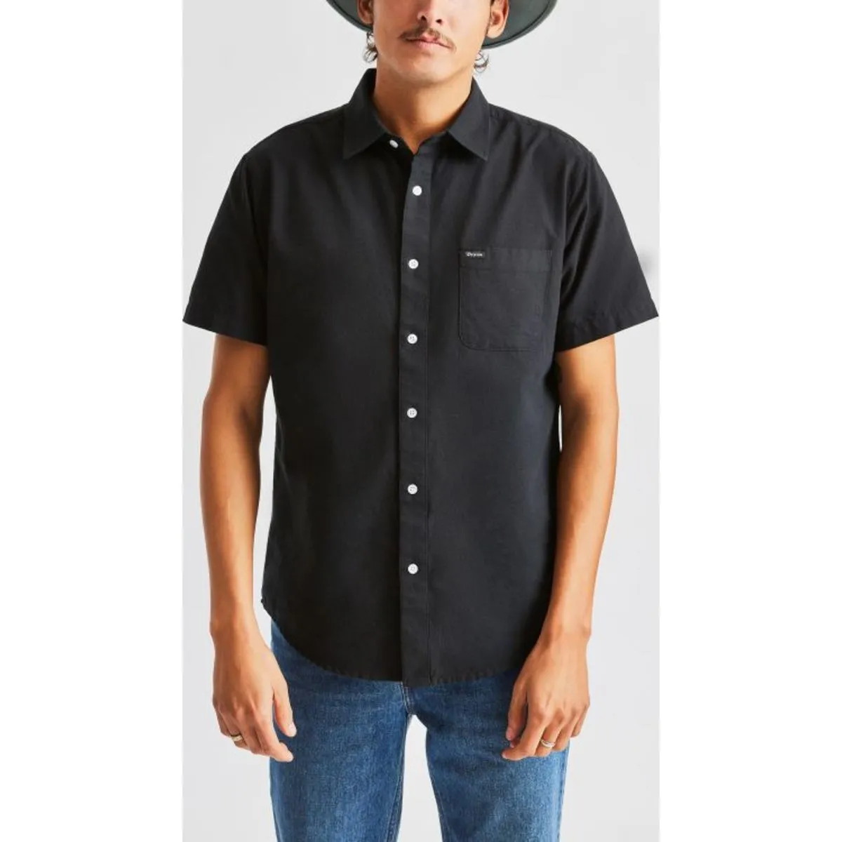 Charter Oxford S/S Woven - Off White