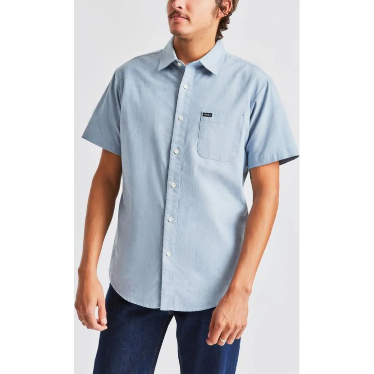 Charter Oxford S/S Woven - Off White