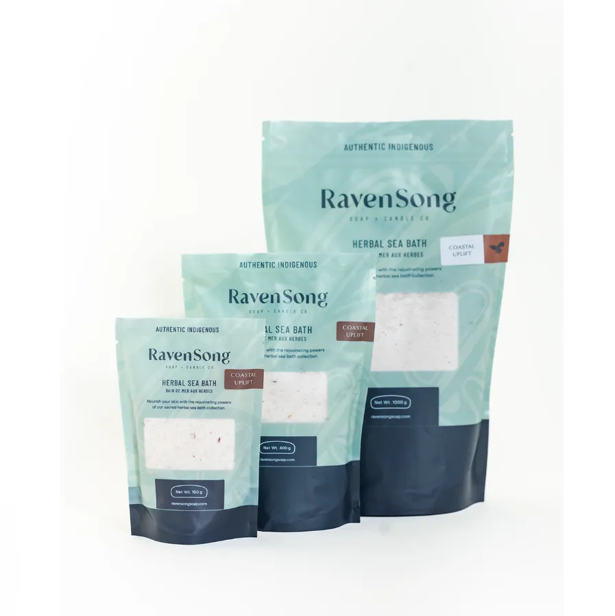 Coastal Uplift (Romance) Herbal Sea Bath 150G, 400G, or 1Kg