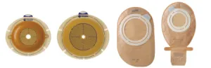 Coloplast SenSura Flex Two-Piece Cut-to-fit Convex Light Standard Wear Skin Barrier with Flange and Belt Tabs 5/8" to 1-