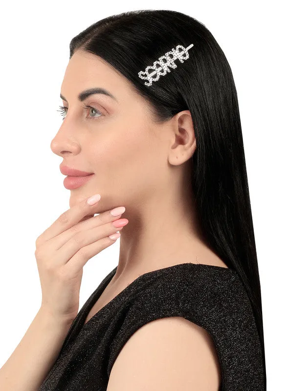 Combo Of 2 Scorpio Golden Silver Hairclip