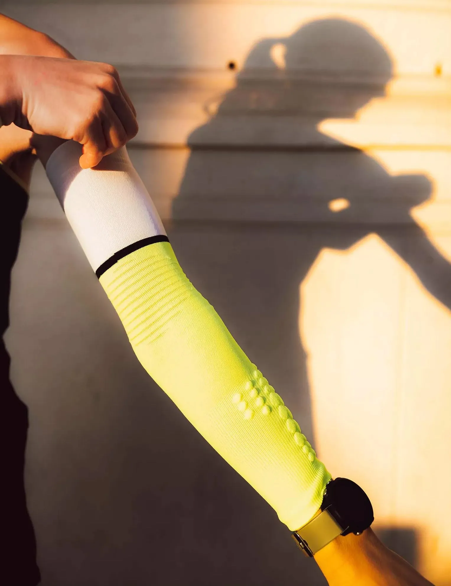 Compressport ArmForce UltraLight Arm Sleeve - White
