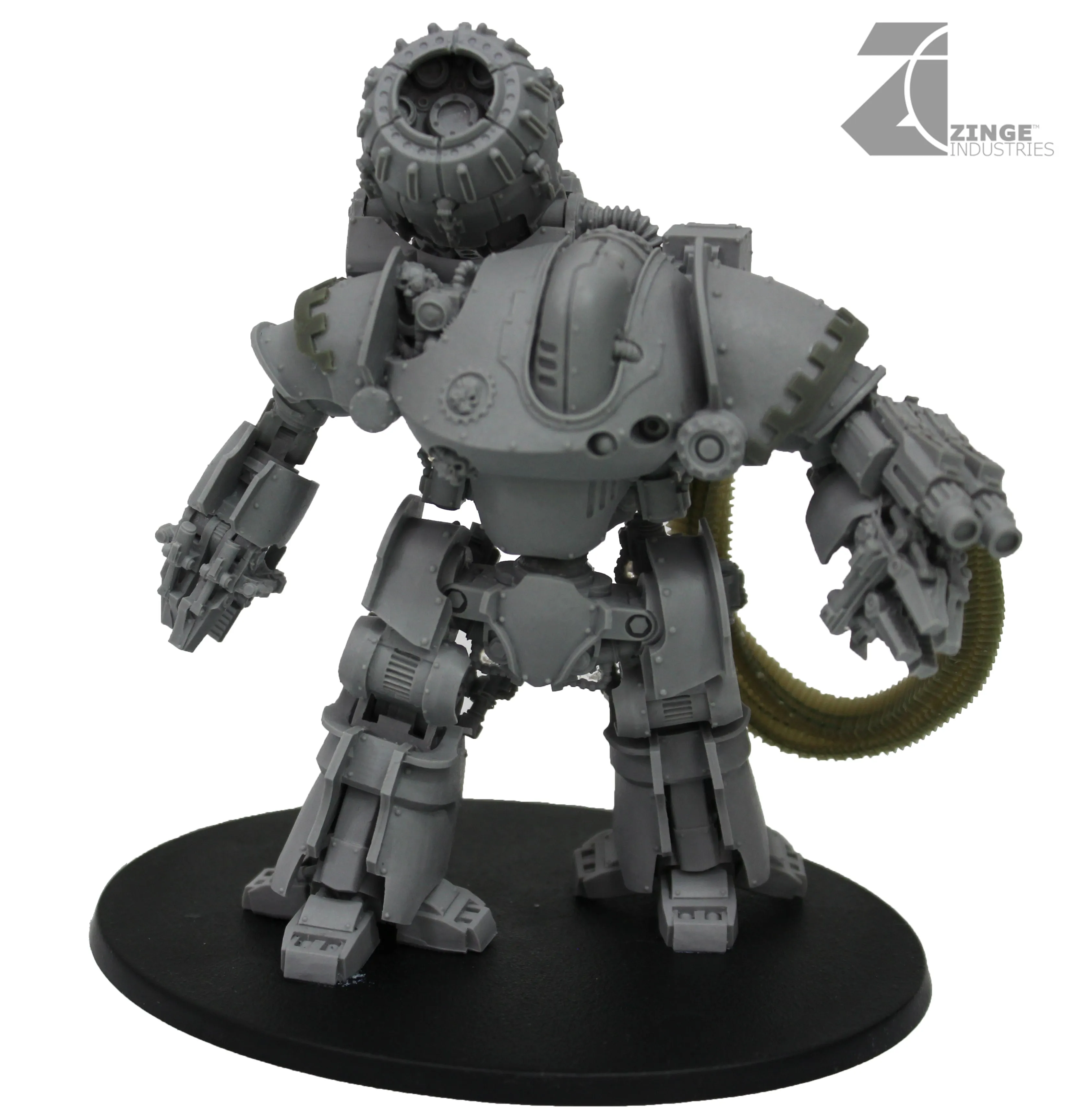 Detailed Large Ammo Belt - Sprue of 2