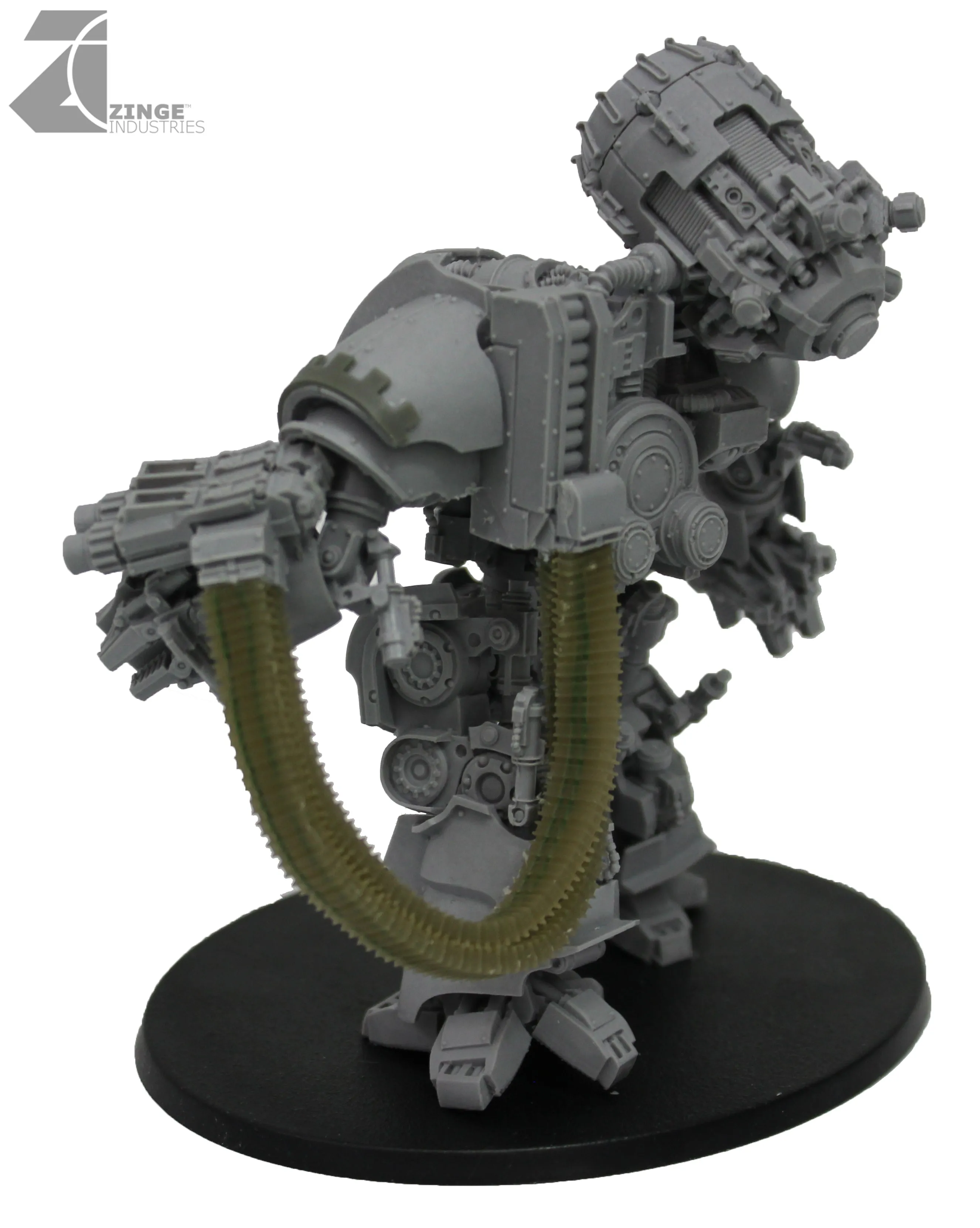 Detailed Large Ammo Belt - Sprue of 2