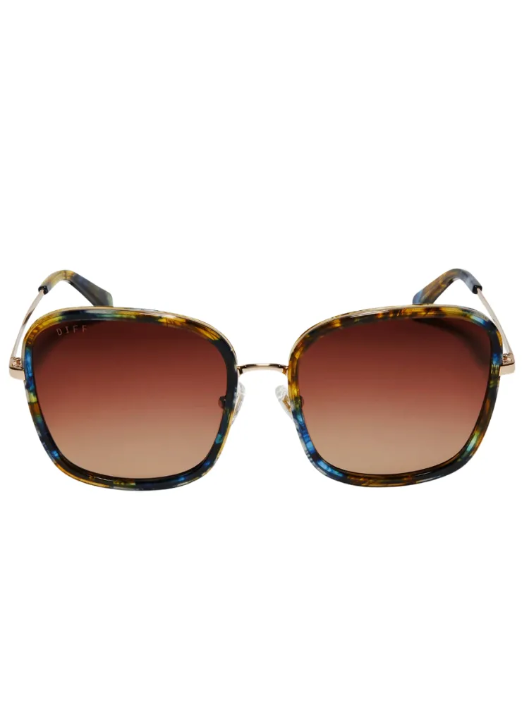 Diff Genevive - Glacial Tortoise & Brown Gradient