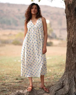 Dil Chahta Hai Handblock Printed Cotton Dress