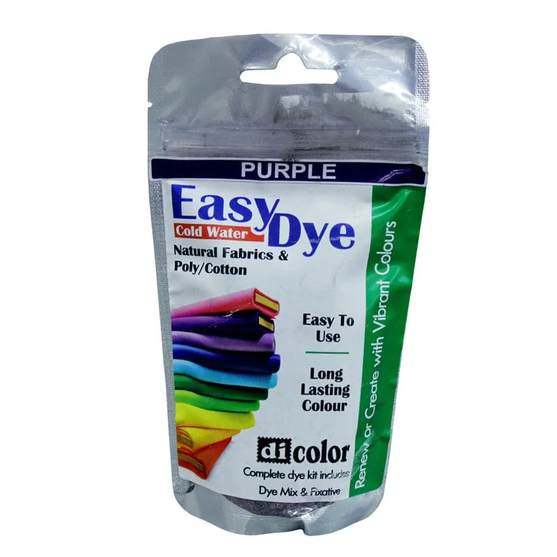 DIY Easy Natural Fabric And Poly/Cotton Dye