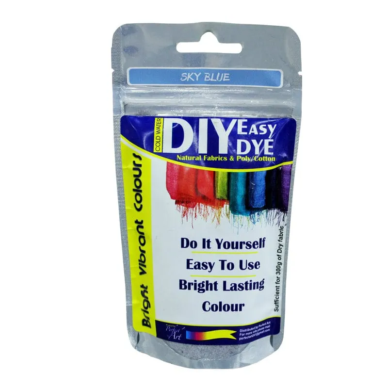 DIY Easy Natural Fabric And Poly/Cotton Dye