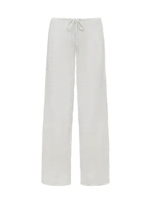 Drawstring Wide Leg Pants ::RET