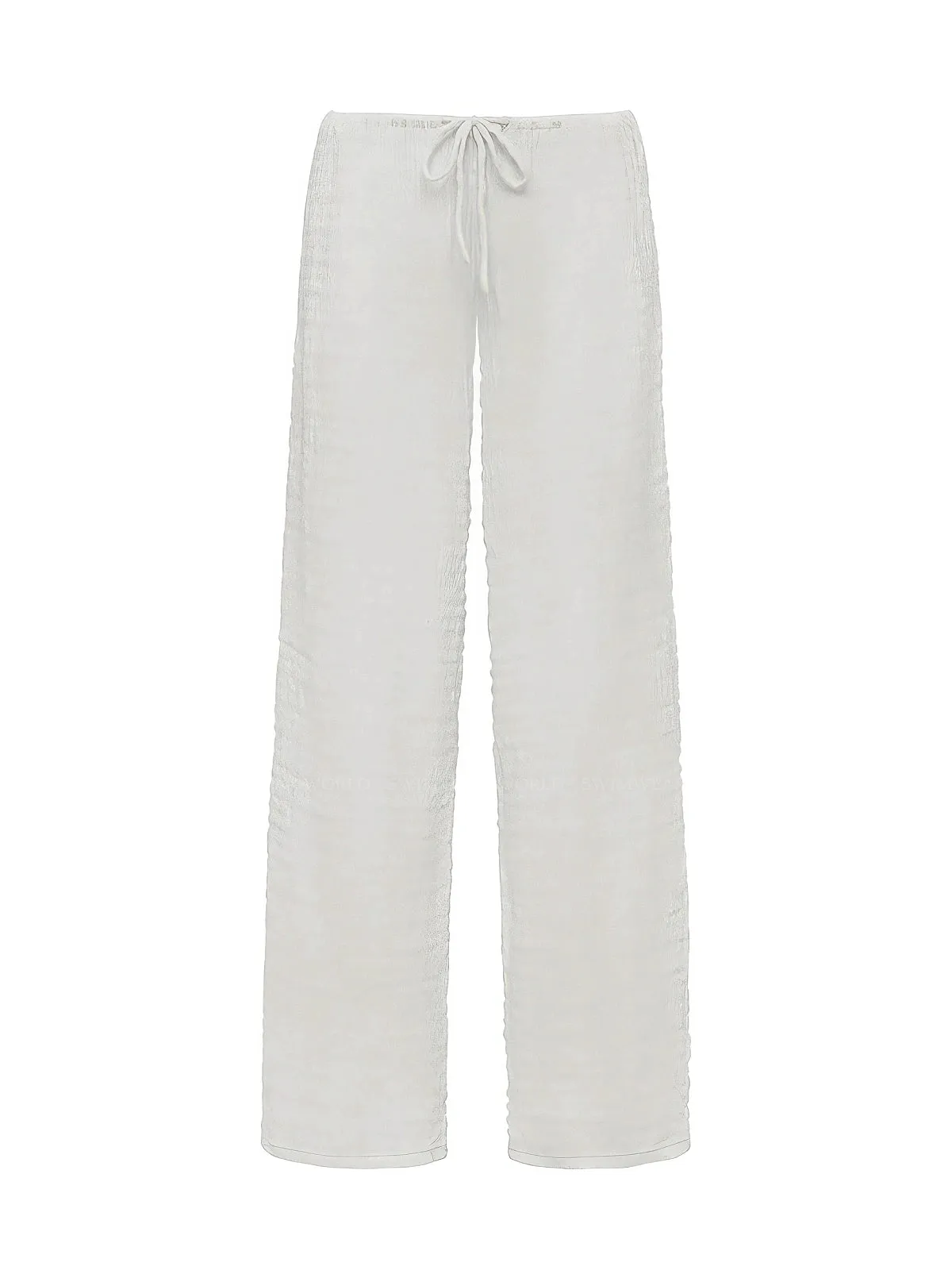 Drawstring Wide Leg Pants ::RET
